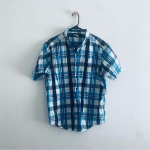 Columbia Sportswear plaid short sleeve button down shirt